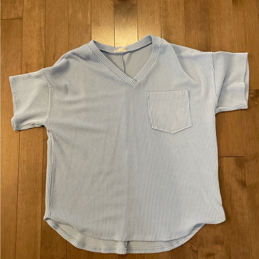 Ribbed t shirt